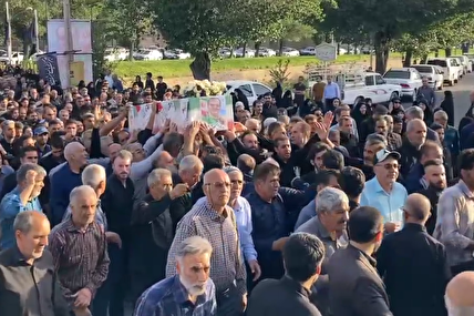 مردم بوروجن سنگی را برای شهید شیروانی گذاشته اند