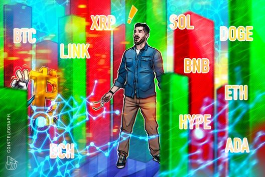 پیش بینی قیمت 6/27: BTC ، ETH ، XRP ، BNB ، Sol ، Doge ، Ada ، Hype ، BCH ، Link