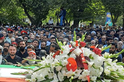 دعوت از سپاه شهرستان کازرون برای شرکت در مراسم وداع و مراسم تشییع جنازه فرمانده سرلشکر ژنرال فاضلله نوزاری